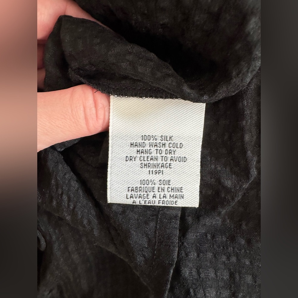 EILEEN FISHER Silk Blouse - Picture 5 of 5